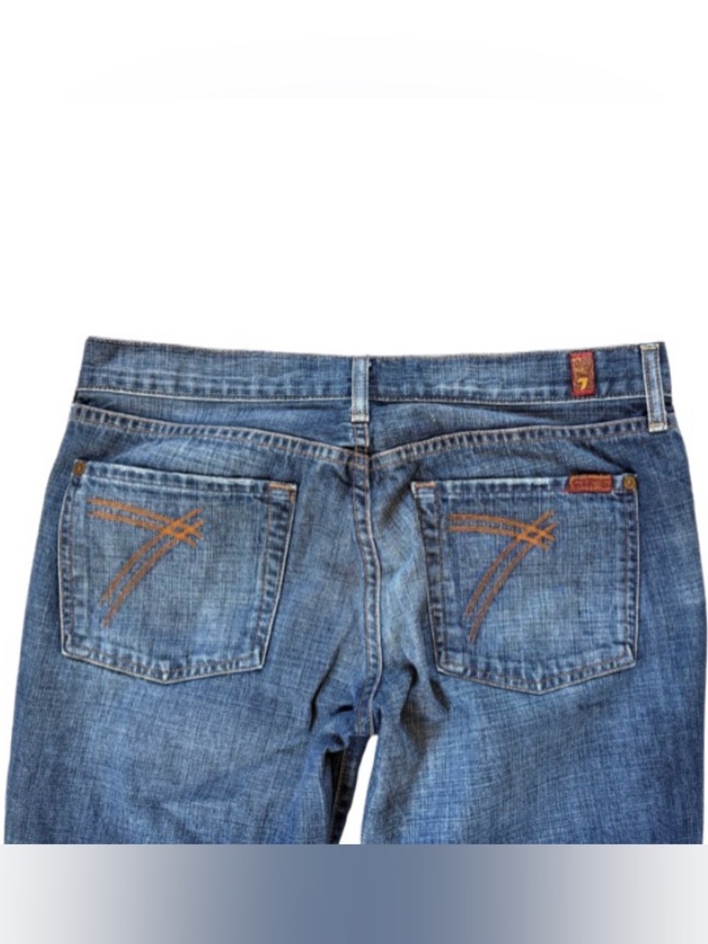 7 For All Mankind Dojo Wide Leg Jeans - Picture 4 of 6